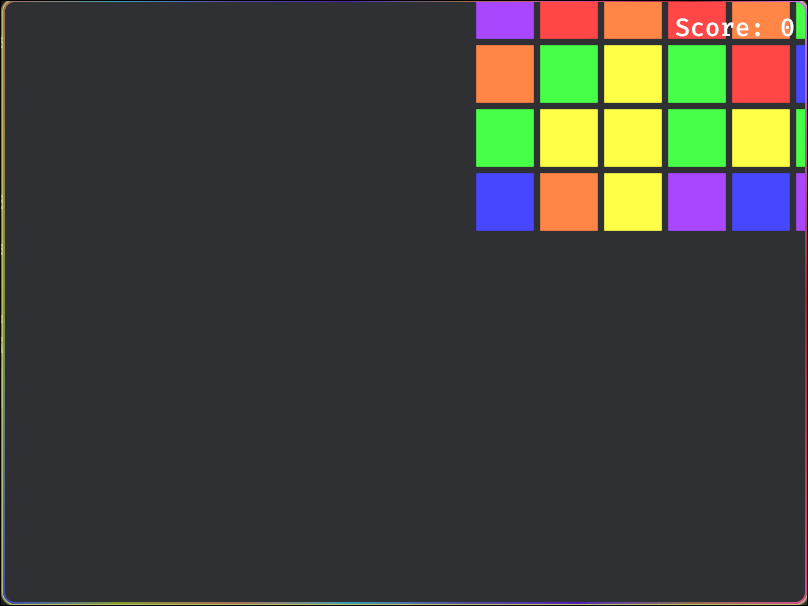 Misaligned grid display