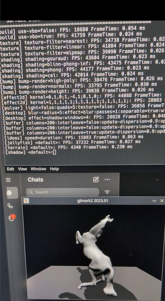 glmark2 test failure